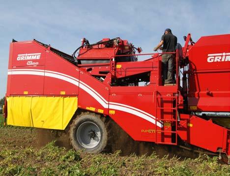 Door het geïntegreerde diagnosesysteem heeft u de gehele toestand van de machine Hitch resp.