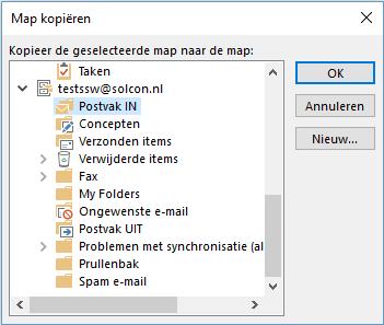 Email van Outlook importeren in Solcon Secure Webmail Met deze handleiding kunt u e-mailberichten vanuit een lokaal Outlook-gegevens - bestand (.