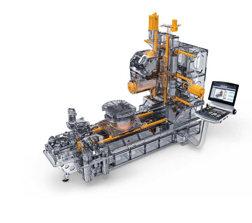 7 SENSORS NIEUW DMG MORI Condition Analyzer 60 sensoren aan de machine bewaken de machinestatus.