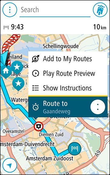 Mijn routes Informatie over Mijn routes Opmerking: deze functie is alleen beschikbaar in de VIO-app voor Android. Met Mijn routes kun je gemakkelijk routes opslaan en ophalen.