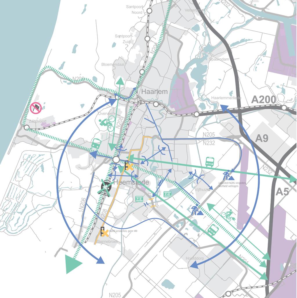 Regionale oplossingen Maatregelen in de regio De leefbaarheid De van Merlenlaan en Leidsevaartweg opwaarderen.