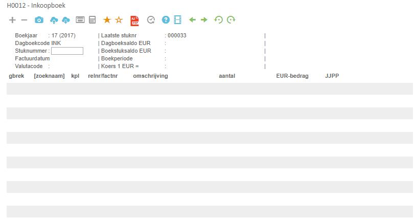 Semi-automatisch boeken inkoopfacturen / PDF PDF inkoopfactuur