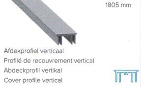 aluminium 1 40,41 AFDEKPROFIEL