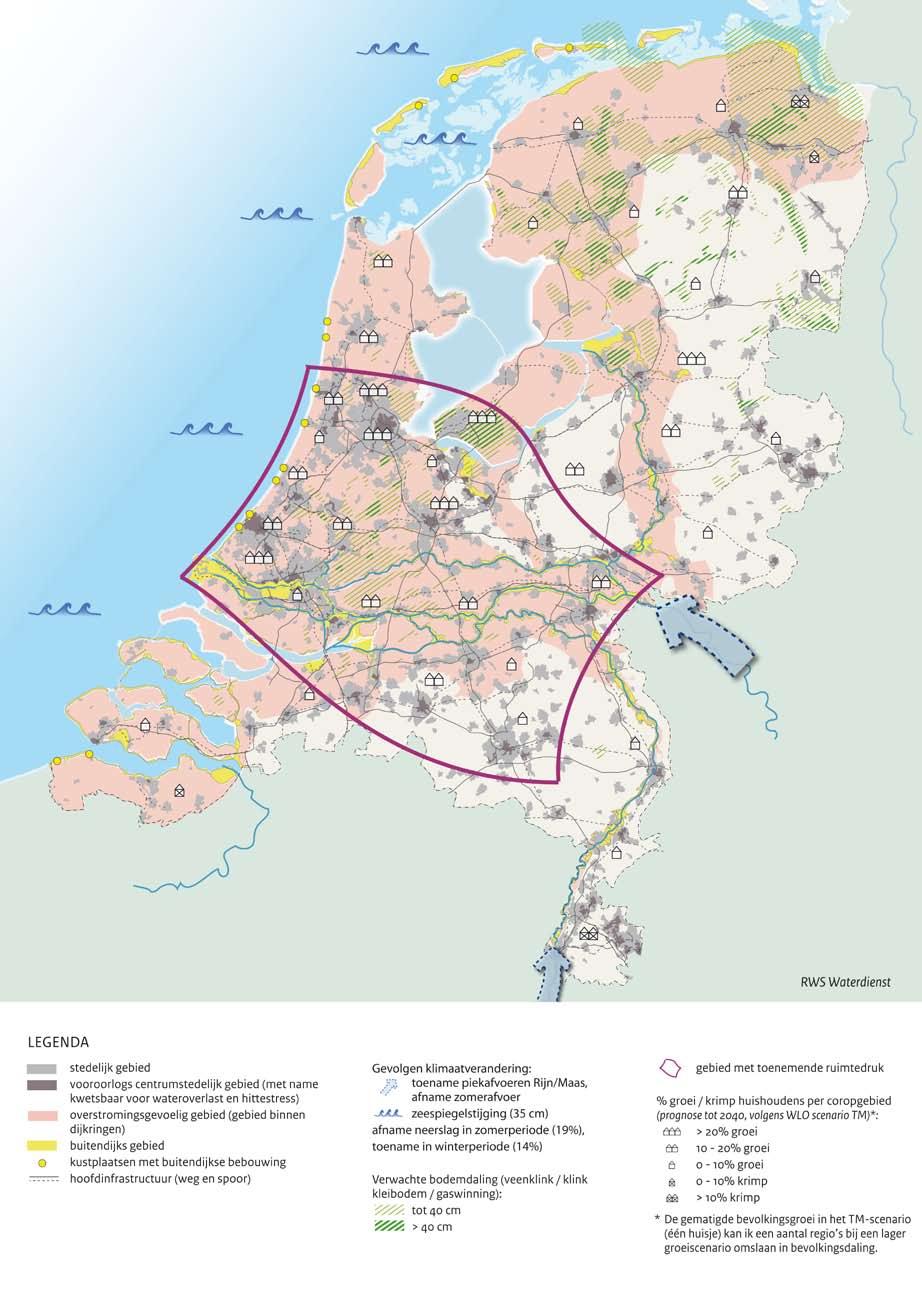 Kaart 2b Nieuwbouw en Herstructurering 2050