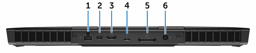 5 Statuslampje voor camera Gaat branden wanneer de camera wordt gebruikt. 6 Microfoon rechts Biedt digitale geluidsuitvoer voor audio-opnamen en spraakoproepen.