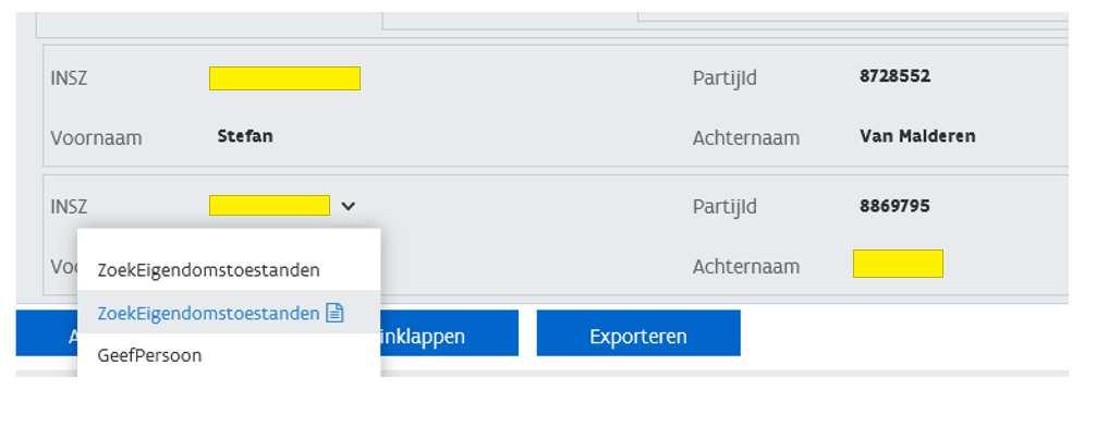 Resultaat en doorklikken