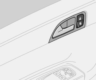 05 Sloten en alarm Vergrendelen en ontgrendelen Auto van de binnenzijde vergrendelen/ ontgrendelen Met de vergrendelknop op het bestuurdersportier of die op het passagiersportier kunt u beide