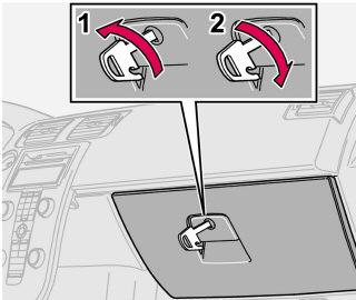 04 Interieur Opbergmogelijkheden in passagiersruimte Opbergmogelijkheden 1. Opbergvak in portieren 2. Opbergvak aan voorkant voorstoelzittingen (afhankelijk van bekleding) 3. Parkeerkaarthouder 4.