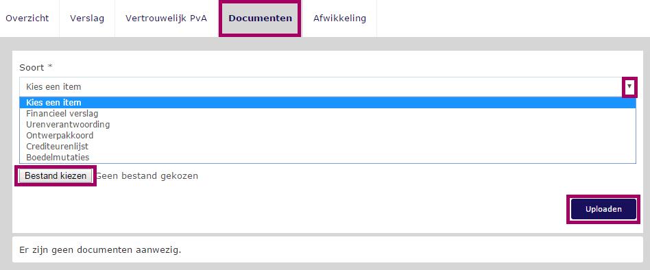 Tip: om de lijst met opdrachten in te korten kun je in plaats van Alle opdrachten ook de weergave Actieve opdrachten bekijken.