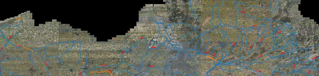 Gebiedsdekkende locatiekaarten van dijken per beheergebied ahv