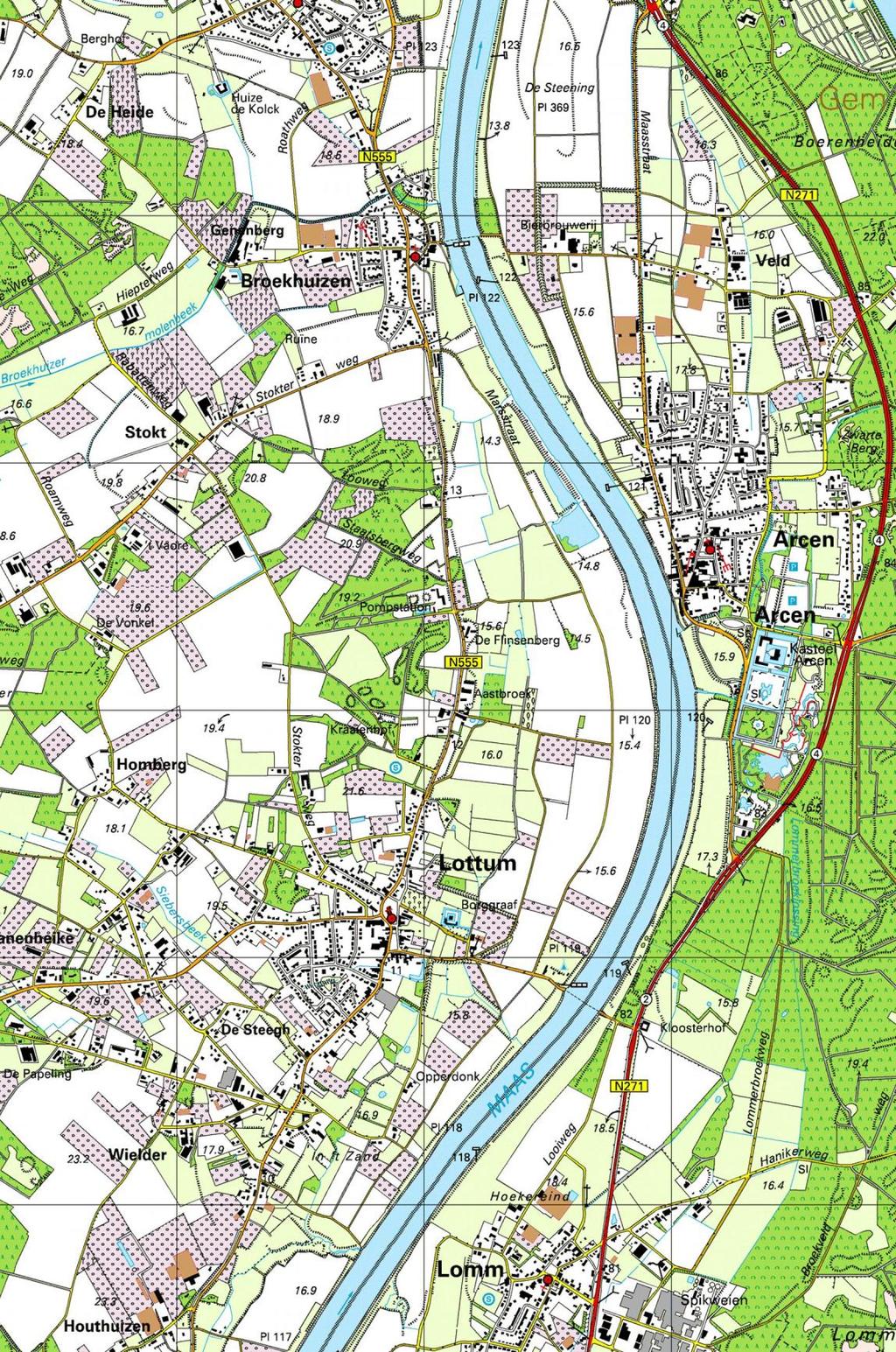 Bijlage Topografische ligging van de locatie