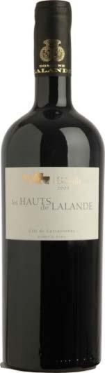 Domaine Les Hauts de Lalande (IGP) Blanc Chardonnay Chasan Viognier aroma s van exotisch fruit, chardonnaydruif zorgt voor finesse, toetsen van brioche en boter, de