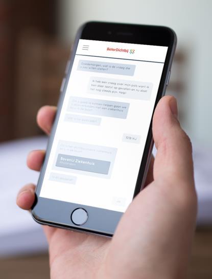 BeterDichtbij in praktijk - Patiënten app - Eenvo