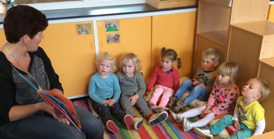 Wennen De eerste wendag komt het kind met één van de ouders meestal om 9.00 uur. De drukte van het brengen is voorbij en de groep gaat aan tafel.