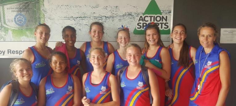 SPORT AKSIE-NETBAL Simoné van Belkum het die afgelope Aprilvakansie, as deel van die o/13 Wes-Gautengspan deelgeneem aan die nasional interprovinsiale aksie-netbal