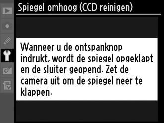 Handmatig reinigen Als u stof of vuil niet van het laagdoorlaatfilter kunt verwijderen via de optie Beeldsensor reinigen (0 358) in het setup-menu, kunt u het filter handmatig reinigen, zoals