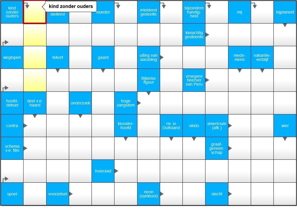 - 28 - Puzzel 10 Oplossing van puzzel 9 van juni 2017 was: ISV vereniging, helaas waren er geen inzendingen.