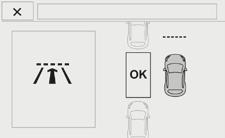 Rijden Fileparkeren - inparkeren F Verminder als u een lege parkeerplek ziet uw snelheid tot maximaal 20 km/h. F Schakel de richtingaanwijzer in om aan te geven aan welke zijde u gaat parkeren.