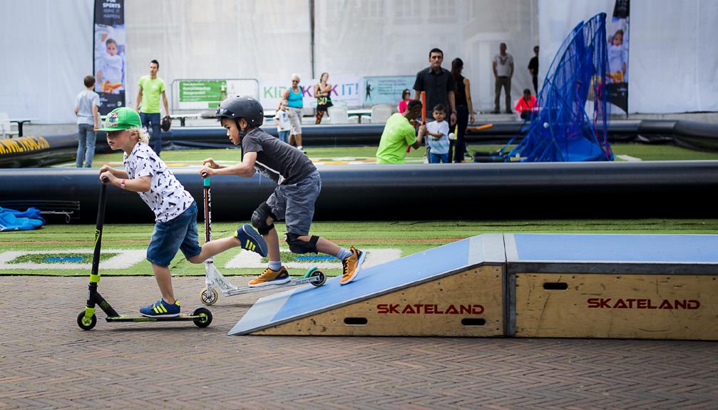 steps, stunt skates, BMX fietsen en skateboards van Nederland.