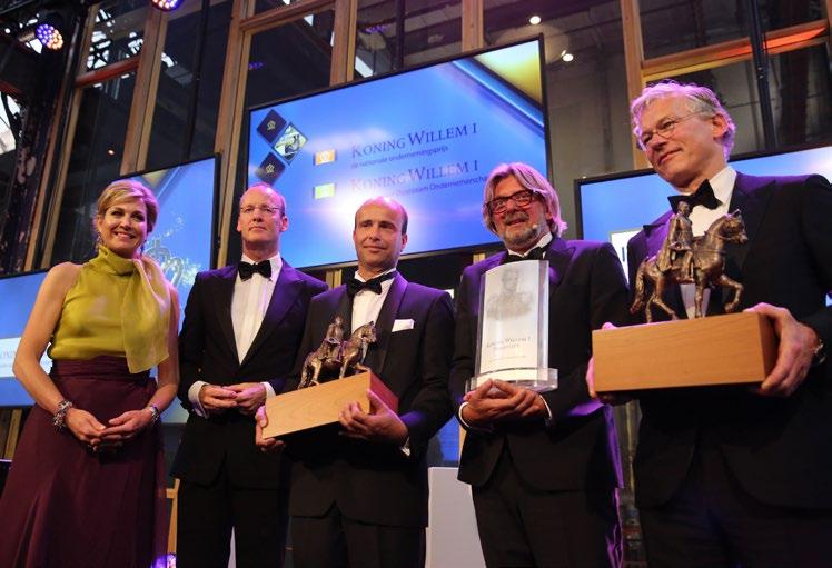 won de Koning Willem I Prijs - de Oscar van het Nederlandse bedrijfsleven - door zijn durf, daadkracht, duurzaamheid en doorzettingsvermogen.