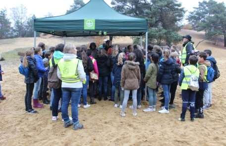 natuurgebied mee te helpen beschermen; - te communiceren