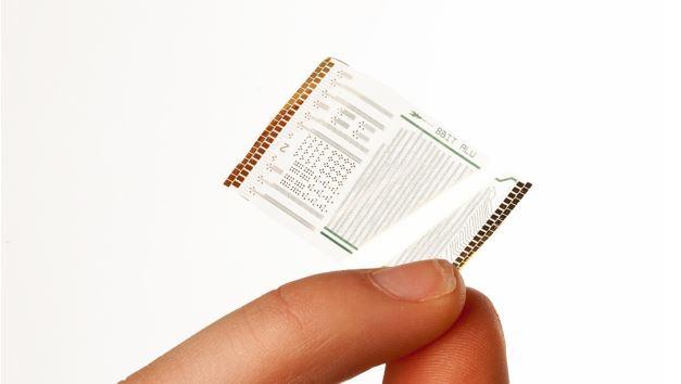 Dunnefilm microprocessor op plastic folie. RFID, NFC, QR & Capacitieve tokens Er bestaan vandaag verschillende technologieën voor korte-afstandscommunicatie.