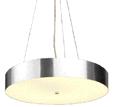 012 Medo E-VSA Medo, Pendelspots Glas gesatineerd zilver-grijs 149262 149,00 2GX13 / Glas 2,8 T5-Ring 40W Lamp-Ø/H: