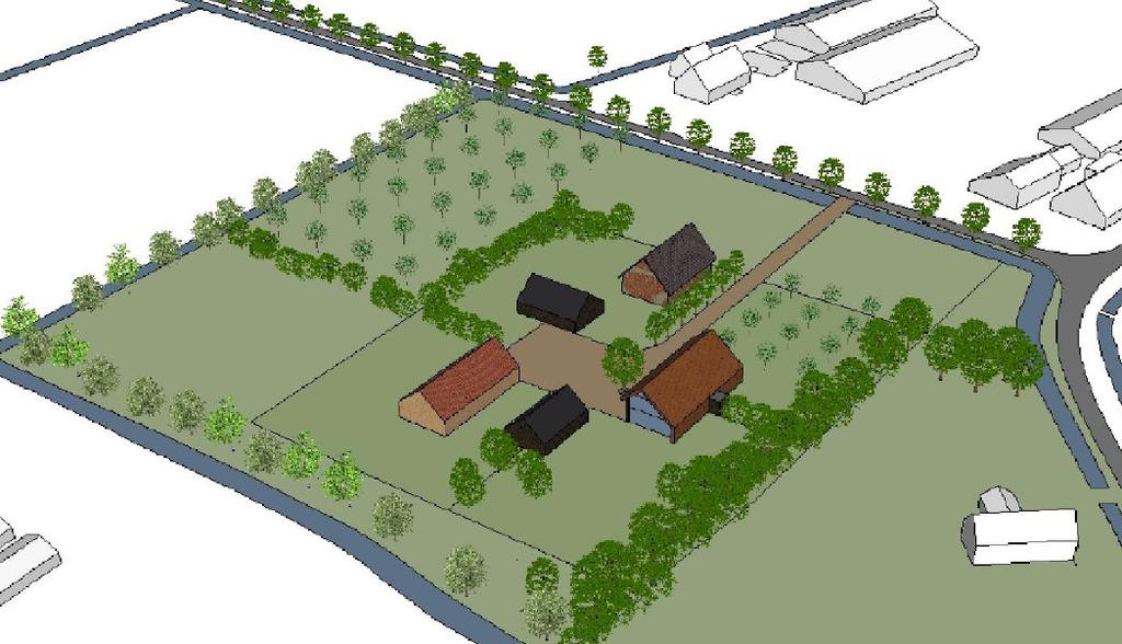 Voorbeeld van een bouwplan waarbij de bebouwingskarakteriek zijn gerespecteerd Nieuwbouw woning aan de Mussenbergstraat te Elst