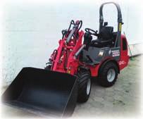 165,- Weekprijs 540,- minishovel Weidemann