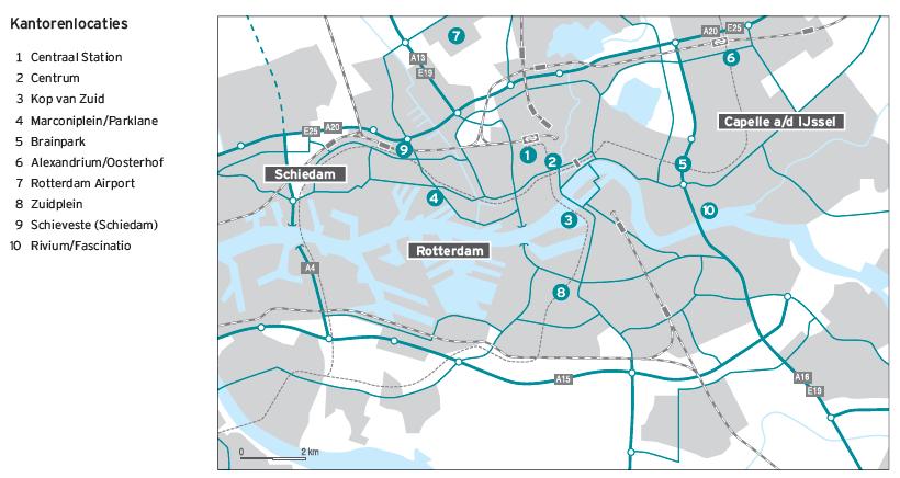 De haven zorgt voor veel werkgelegenheid binnen de omgeving. Toch zijn de woningbouwplannen in de omgeving Rotterdam fors gereduceerd. Zoals nu is voorzien worden er tussen 2010 en 2020 39.