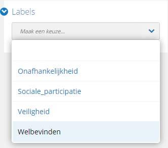 Instructie afdelingsrapportage maken 1. Ga naar de navigatieknop Dossiers 2. Ga naar de navigatieknop Rapportages 3. Klik op het plusje rechtsboven in beeld 4.