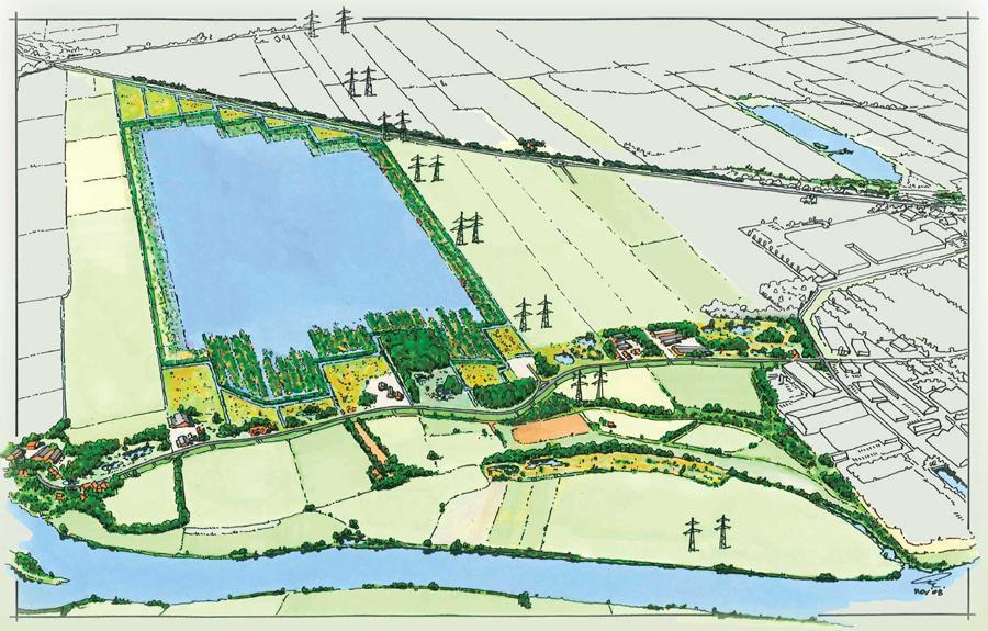 Het project Het plan zal zich in de loop van de tijd geleidelijk ontwikkelen richting de eindsituatie.