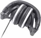 DJ hoofdtelefoon Draaibare oorschelpen voor eenvoudige enkel-oor afluistering Gesloten dynamische stereo hoofdtelefoon voor uitzonderlijk heldere