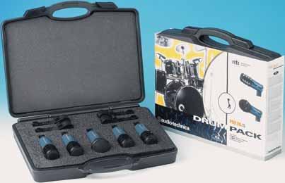 MB Packs drum bundel ( PC 324-MC 220 ) MB/Dk5 169,00 Midnight Blues drumkit bestaande uit 5 microfoons De MB/Dk5 Drum Pack bevat vijf microfoons, specifiek ontwikkeld voor drum toepassingen.
