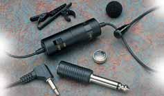 De microfoon wordt geleverd met een reeks van professionele accessoires Professionele condensator circuits geven een excellente geluidskwaliteit Aan/uit schakelaar Wordt geleverd met een korte camera