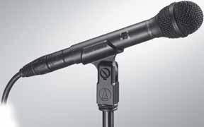 De microfoon beschikt ook over een 80 Hz UniSteep filter dat het oppikken van laag frequente omgevingsgeluiden sterk vermindert.