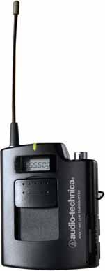 Twee-kanaals E.N.G. UHF draadloze systemen ( PC 465-MC 130) 1800 SERIE ZENDERS ATW-T1801 249,00 UniPak Body-pack zender ATW-T1802 289,00 Plug-on zender.