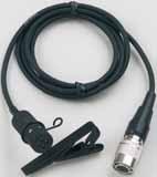 90 wireless essentials microfoons voor gebruik met Audio-Technica UniPak ( PC 495-MC 140 ) DASKLEM EN REVERSMICROFOONS ATR35cW 34,00