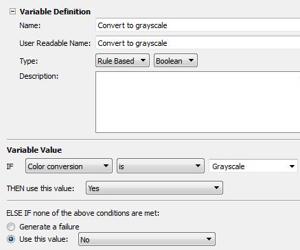 Definitie variabelen taakticket Over variabelen van taaktickets Variabelen van taaktickets worden gedeﬁnieerd aan de hand van een XML/JDFtaakticketbestand.