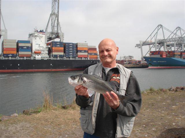 Naast mij werd door Ron Arkesteijn een knoert van een