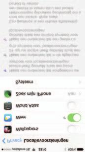 Tips en trucs Welke apps mogen weten waar u bent? En deze systeemfuncties gebruiken uw locatie. Tik ook eens op de optie Systeem, dan ziet u welke functies uw locatie gebruiken.