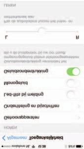 Als u deze instelling wijzigt, wordt de iphone opnieuw gestart. Verhoog contrast Deze optie zorgt voor een groter contrast waar dat mogelijk is.