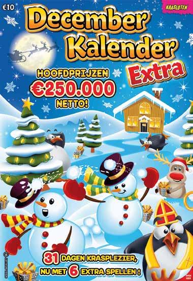 Wat een knalaanbieding! GRATIS Vuurwerkbon(nen) * bij aankoop van December Kalender! speel bewust December Kalender Hoofdprijzen van 100.