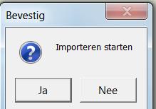 a) Duid aan of uw nieuwe artikels wenst te importeren of bestaande artikels wenst aan te passen.