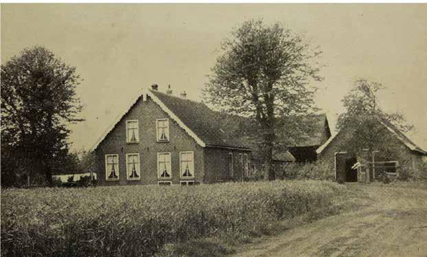 voorzijde terrein presenteert zich aan weg, omleggen Frekeweg/Lijtweg 60 oplevering kerk en sanatorium (architect Van