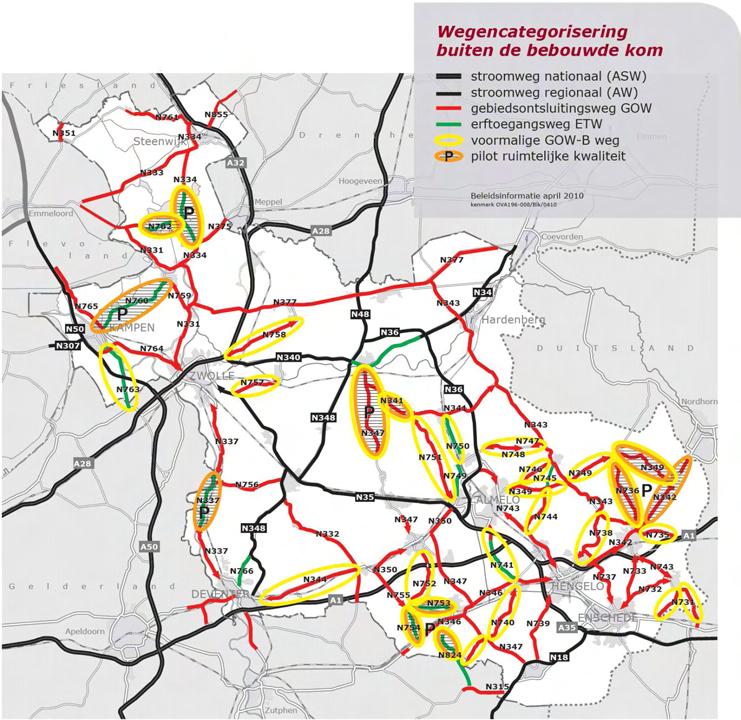 Goudappel Coffeng adviseurs verkeer en vervoer Reactienota 4 4 Voorstel wegencategorisering In figuur 4.
