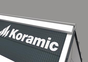 1 2 Voor een correcte verwerking van Fleece Premium moeten de technische voorschriften van Koramic gevolgd worden.