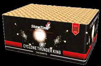 5042 Cyclone Thunder King showtime verpakking doos: 4/1 verpakking eenh. doos: 4 barcode artikel: 8717703393231 gewicht/afm. artikel: 7392 g 36x25x15 cm 25-30 gewicht/afm.