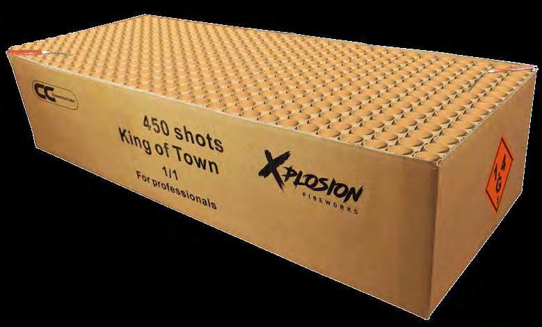 NIEUW! 3500 King of Town X-plosion verpakking artikel: per pakket verpakking doos: 1/1 verpakking eenh.doos: 1 barcode artikel: 8717703399349 gewicht/afm. artikel: 65 kg 1,2x0,65 m gewicht/afm.