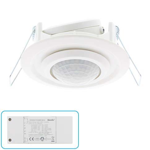 sensoren - Plafond inbouw Aanwezigheiddetector Plafond Deze plafondinbouw aanwezigheiddetector is eenvoudig in te bouwen in praktisch elk verlaagd en systeemplafond.